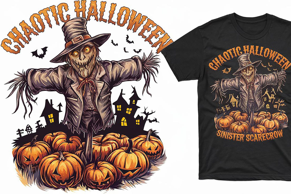 Unique Styles with Halloween Transfers