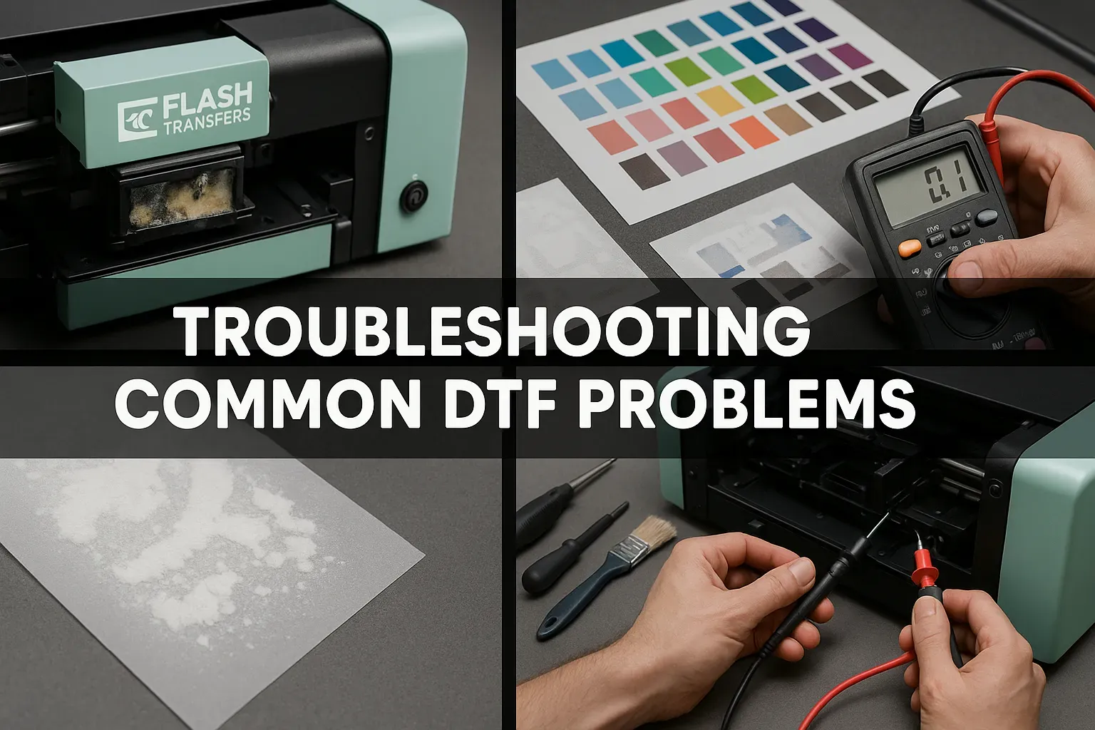 DTF printing troubleshooting: Fixes and preventative tips