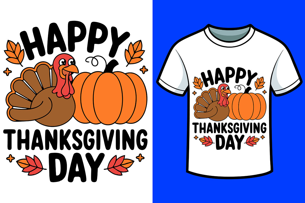 Personalize Clothes with Thanksgiving Transfers