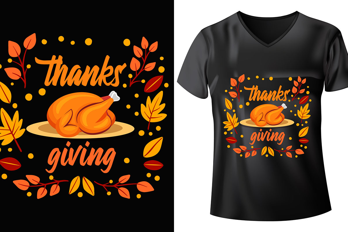 Transform Apparel with Thanksgiving Transfers