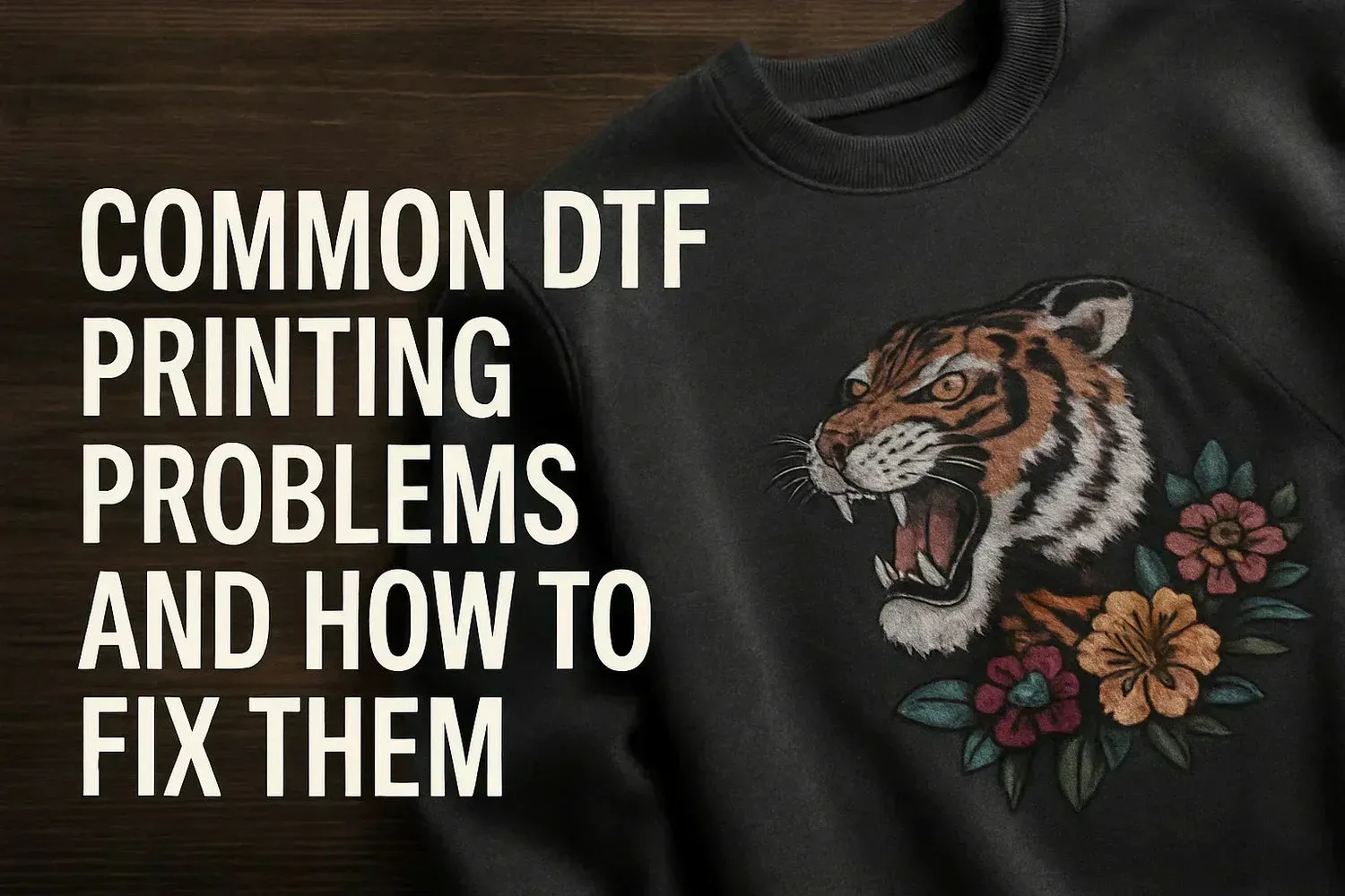 DTF printing problems: troubleshooting and fixes for beginners