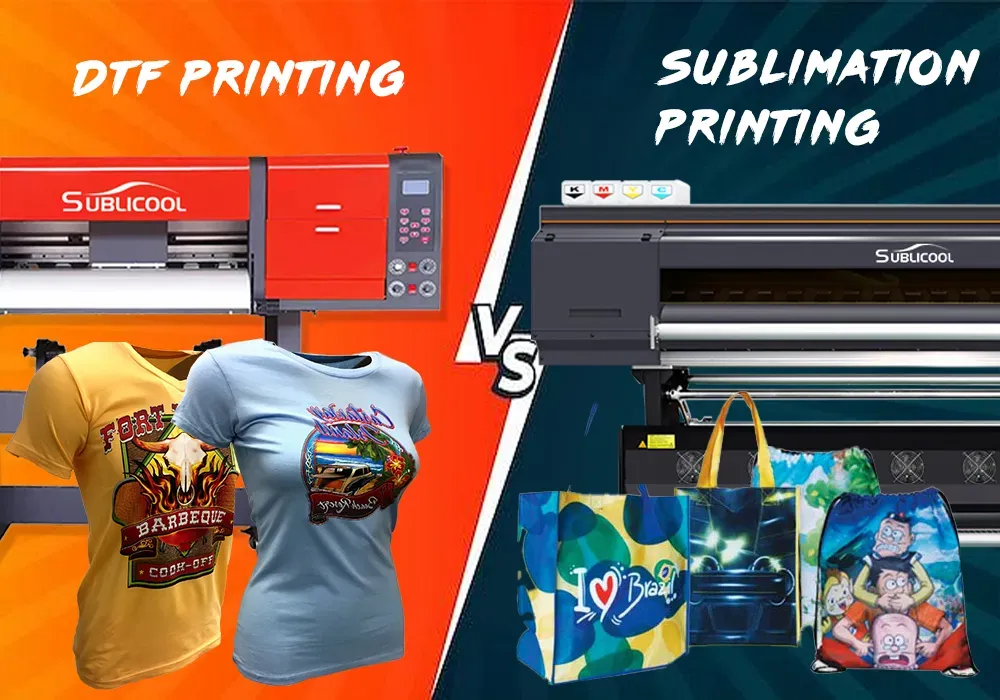DTF vs Sublimation: Choosing the Right Method for Printing