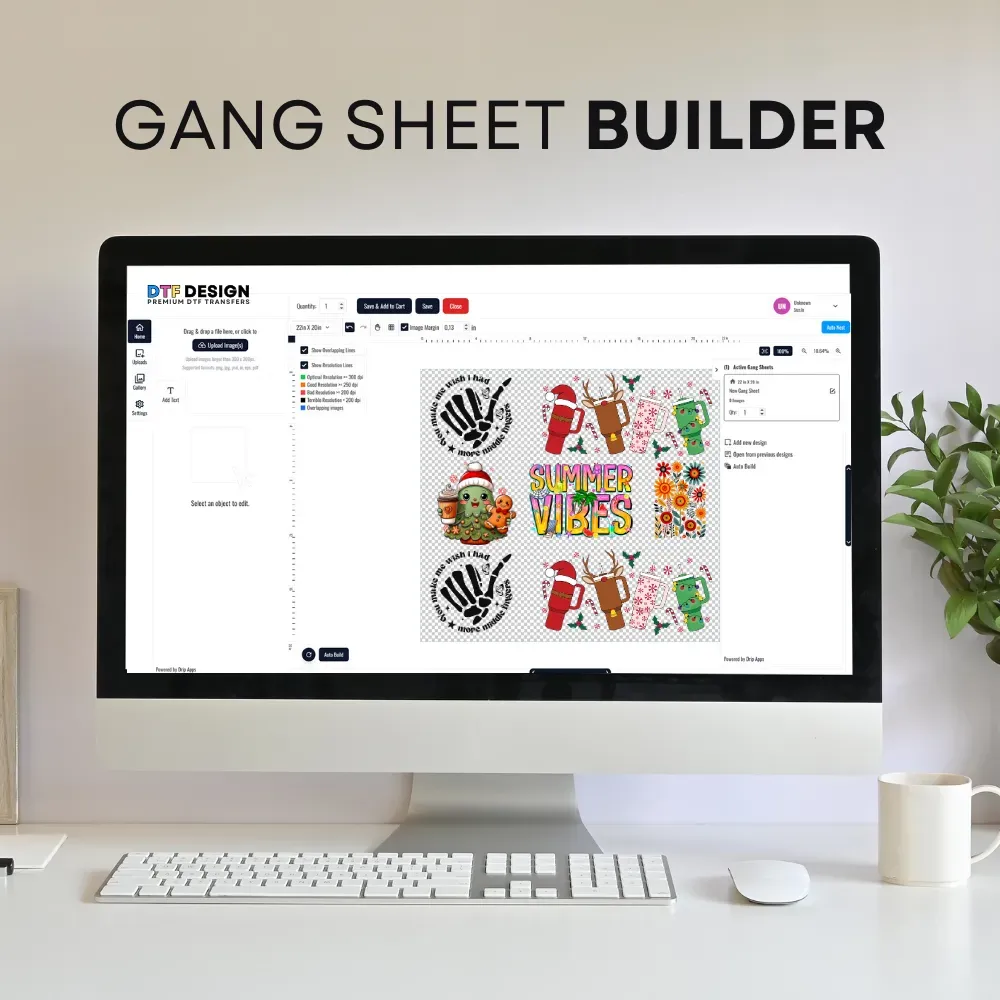 Designing Gangsheets with the DTF Gangsheet Builder: A Guide