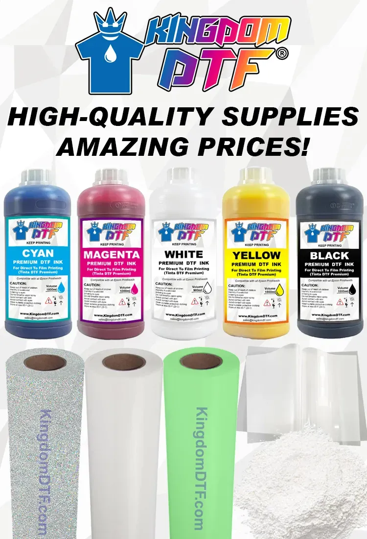 DTF Printing Supplies: Essential Items for Your Business