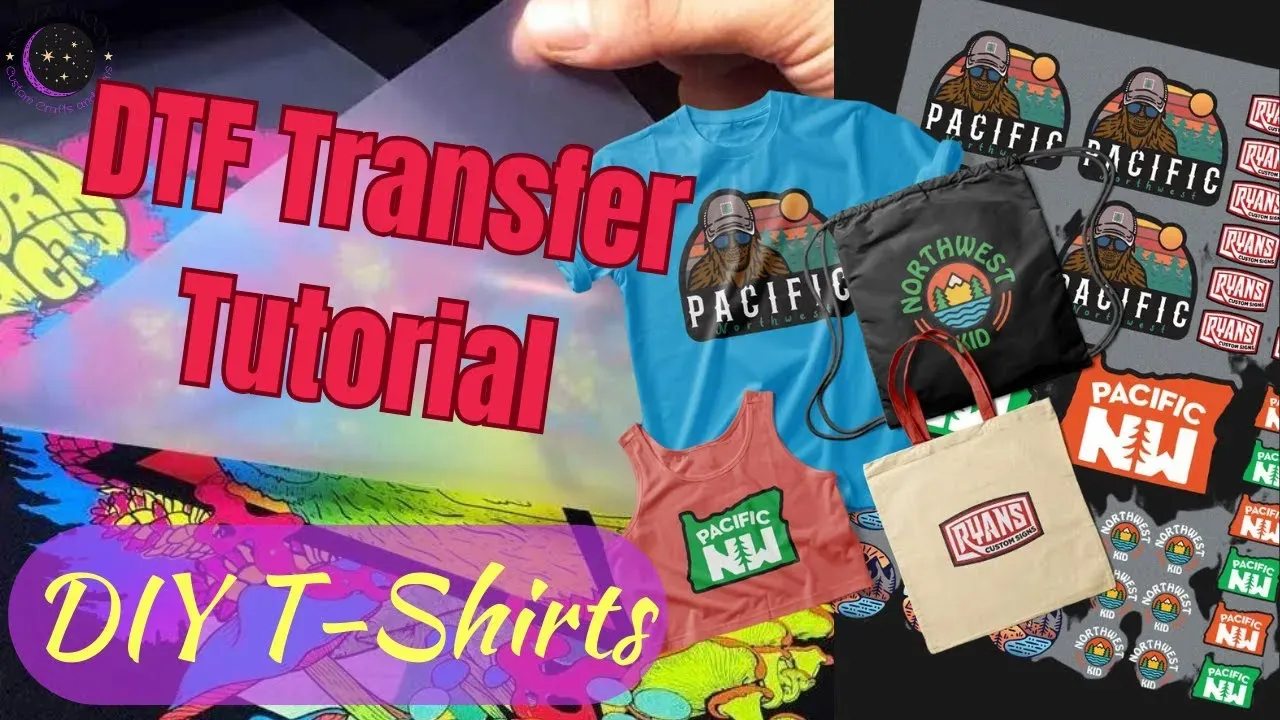 DTF transfers for DIY apparel: A step-by-step guide at home