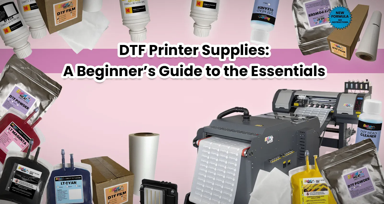 DTF Supplies: Key Ingredients for Stunning Custom Apparel