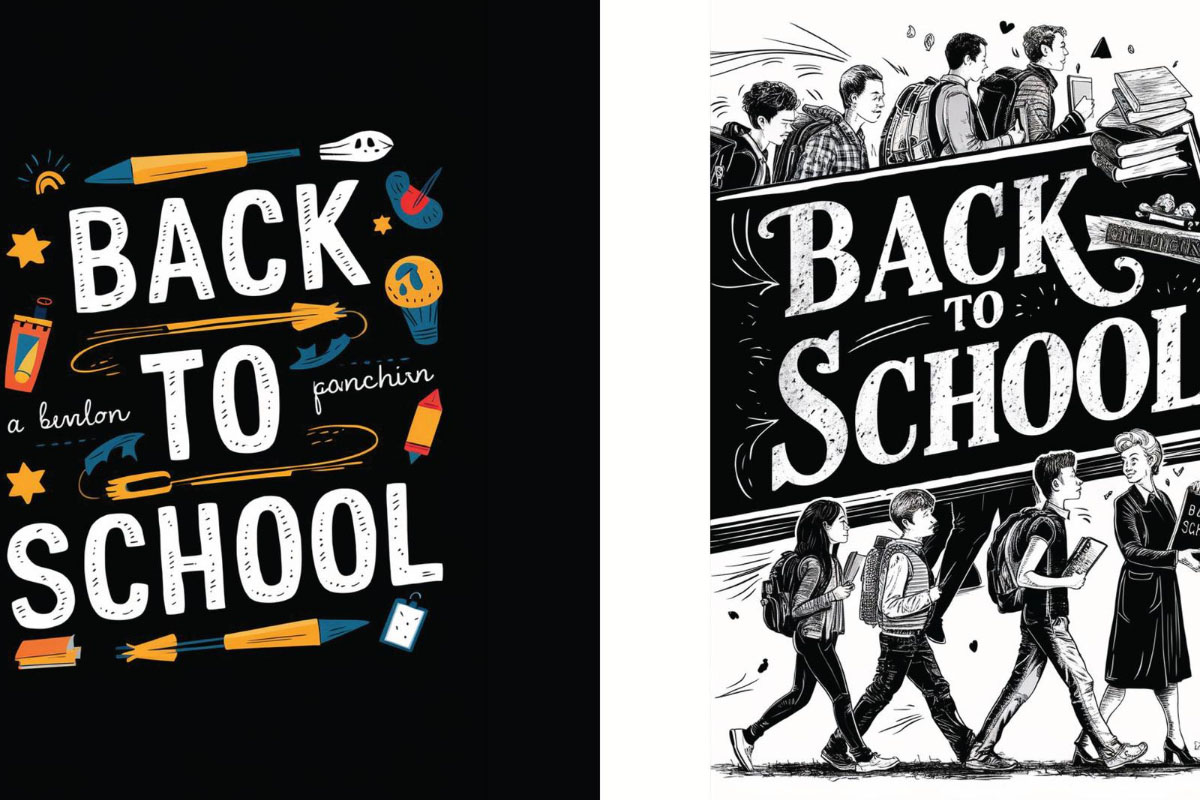 School Bell And Open Notebook Learning Designs