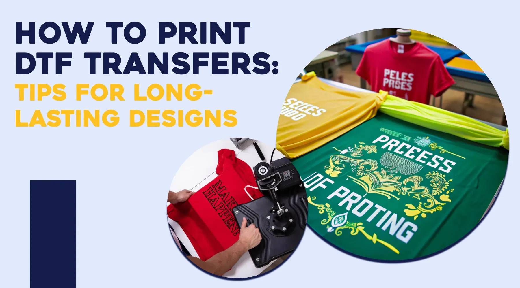 DTF printing tips to achieve flawless designs on any fabric