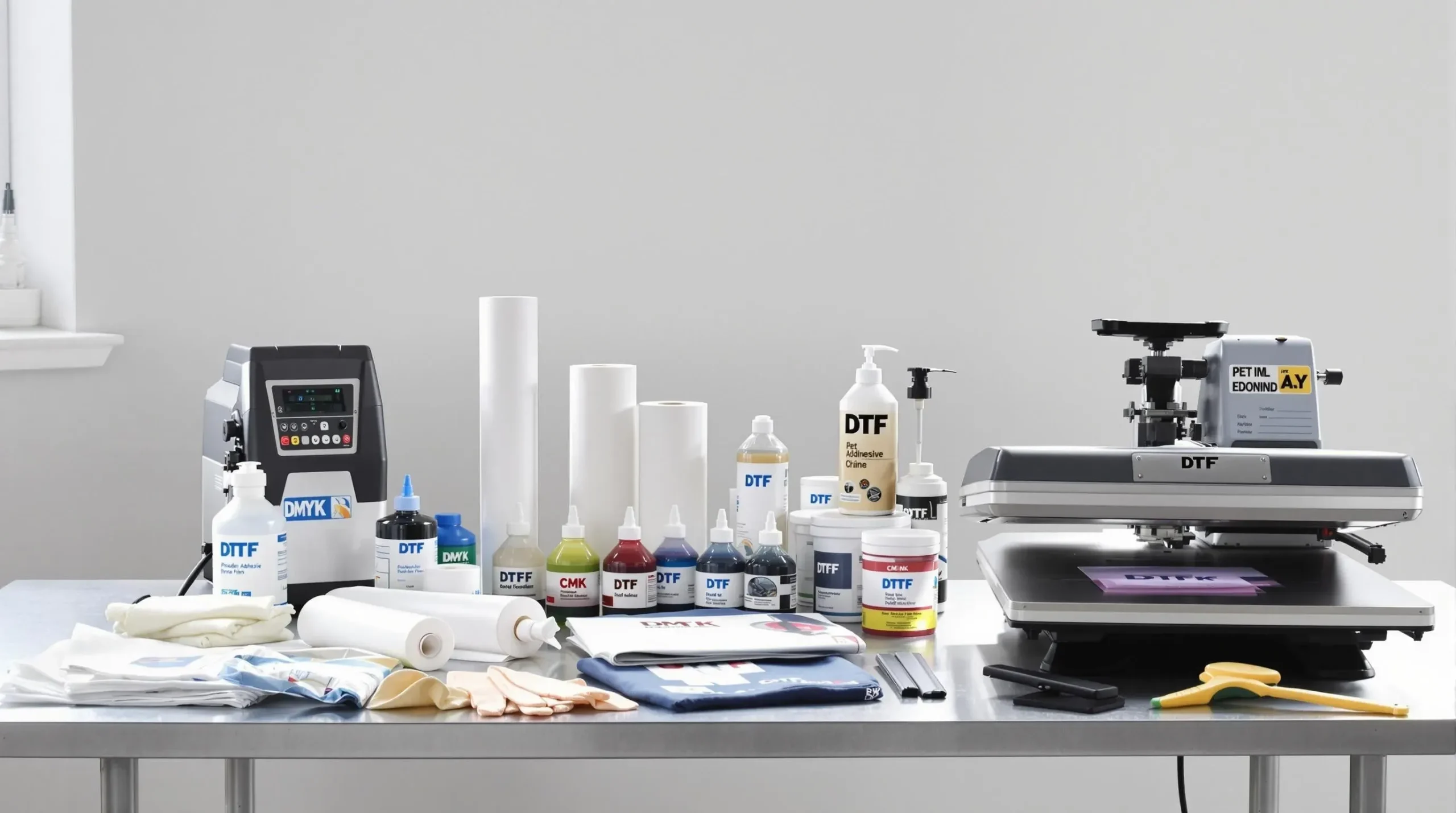 DTF Supplies Checklist: Essential Items for Startups