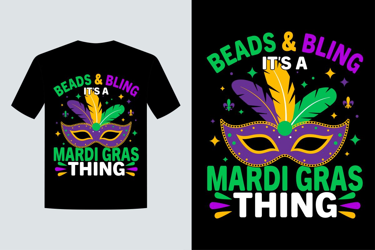 Show Your Carnival Spirit with Mardi Gras Transfers