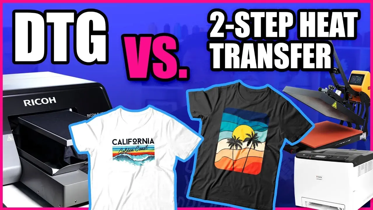 DTF vs DTG vs Heat Transfer: Which Garment Method Wins