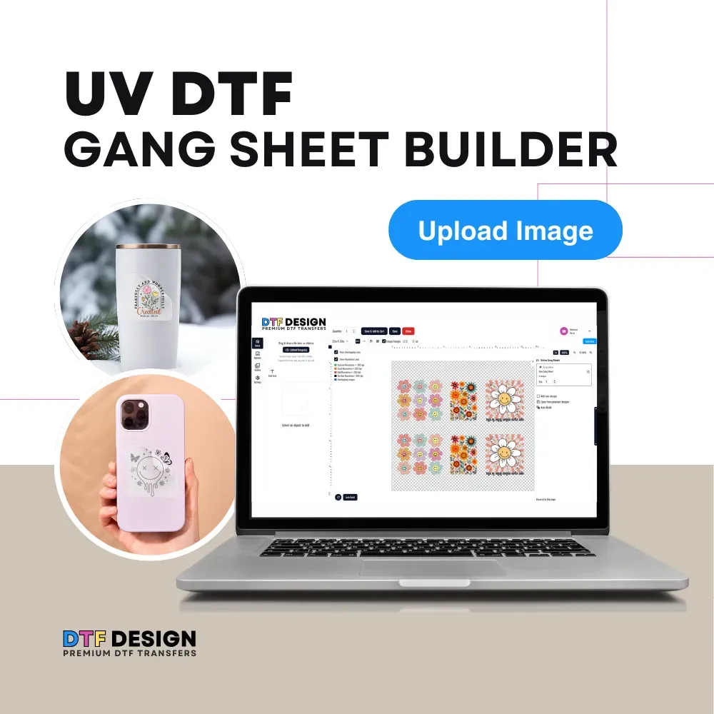 UV DTF gang sheet design: From Concept to Full-Color Print