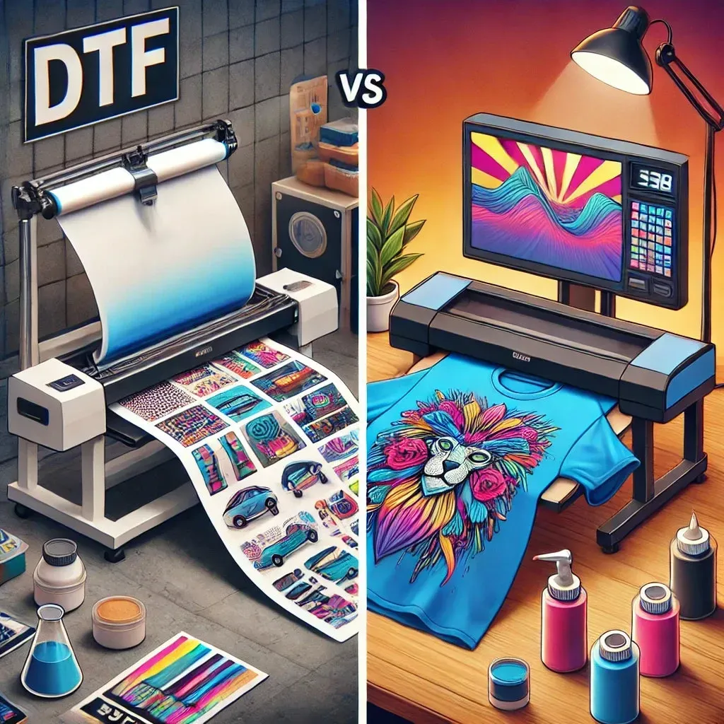 DTF transfers on cotton vs blends: what changes and why
