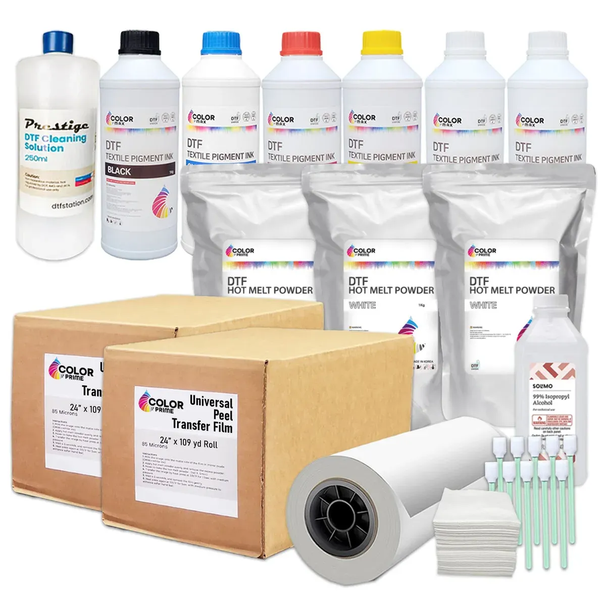 DTF supplies: Films, Inks, and Papers for Lasting Results