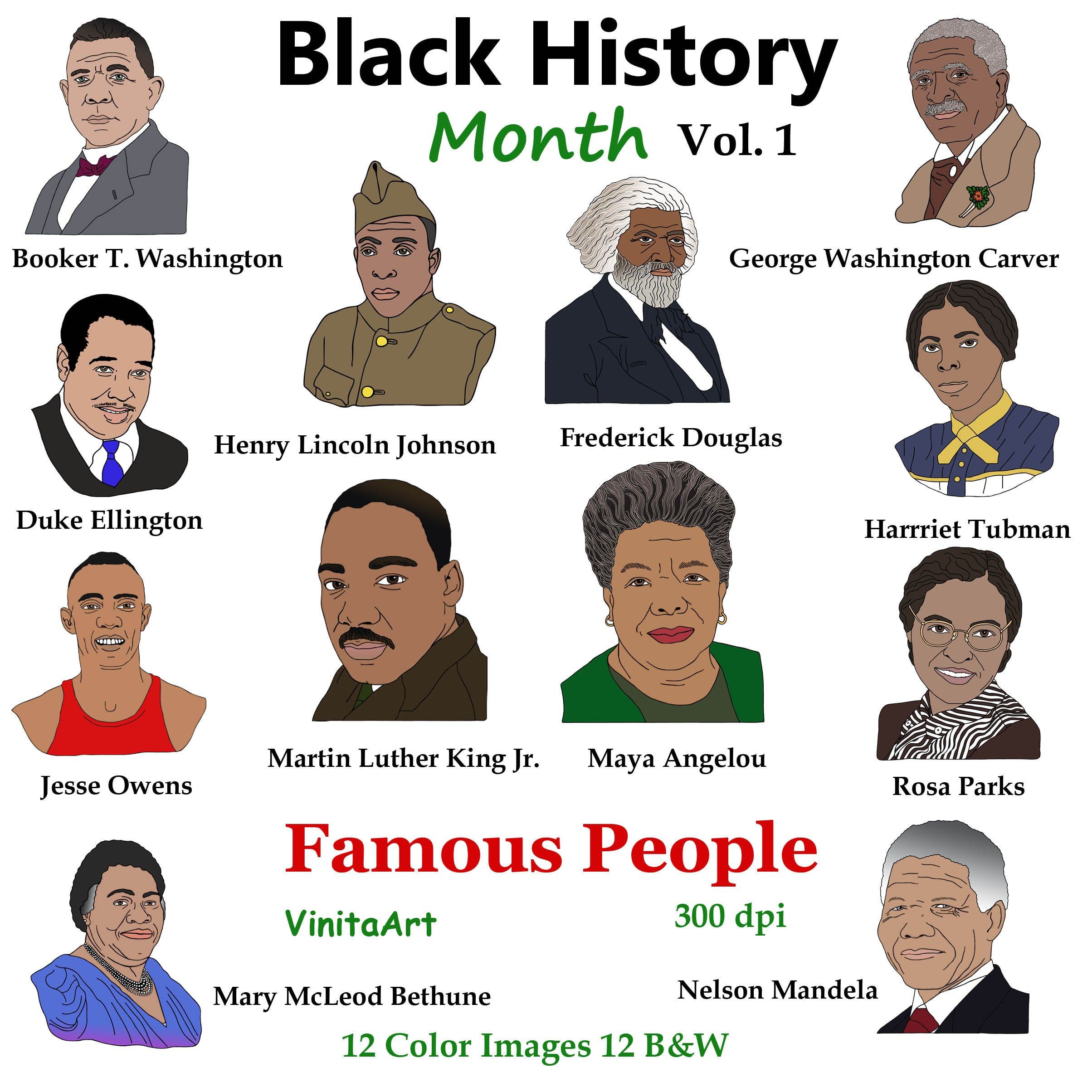 Iconic Figures For Black History Month Transfers