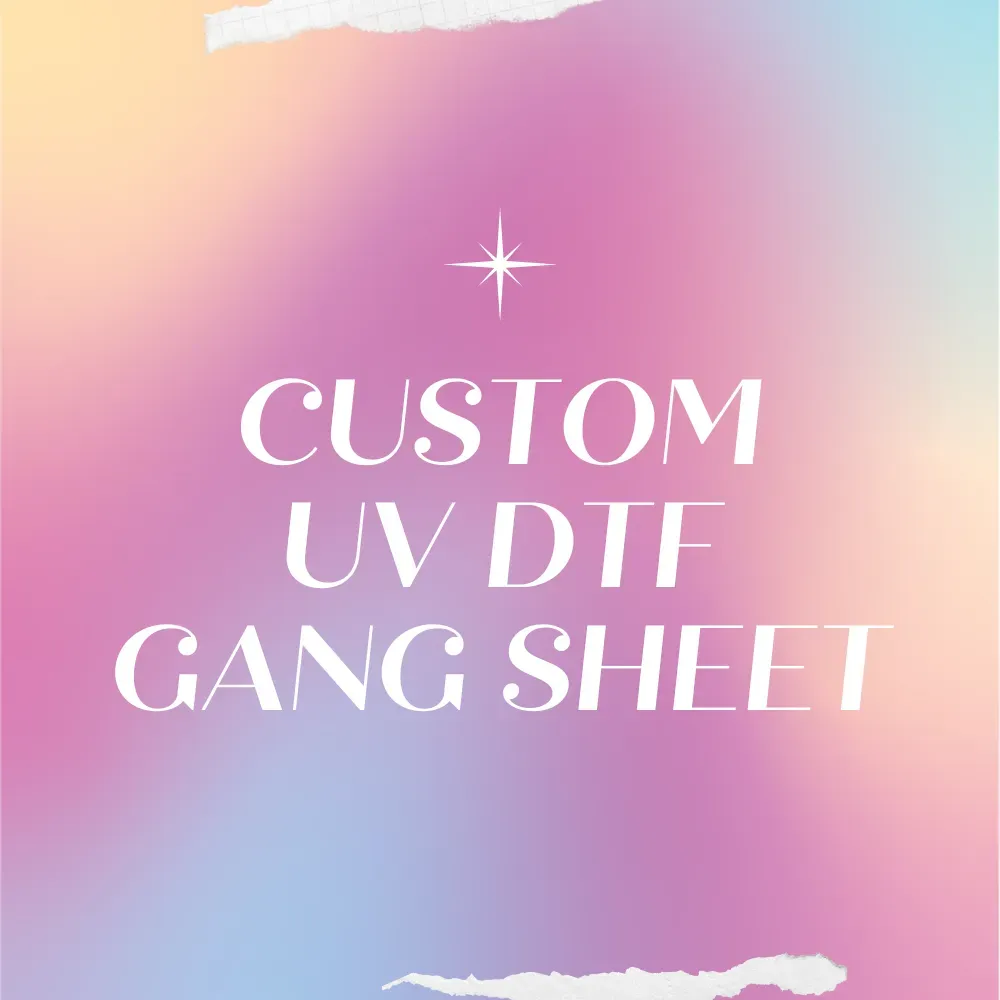UV DTF Gangheet: The Next Big Thing in Custom Apparel