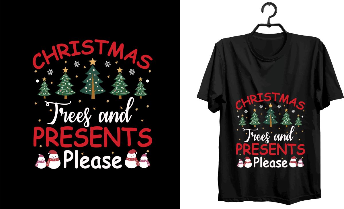 Custom Holiday Shirts Using Christmas Transfers