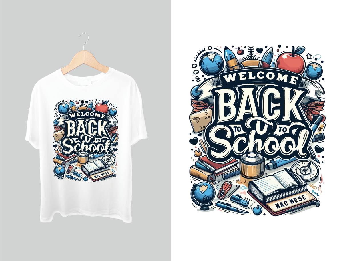 Creative Custom Apparel with School Transfers