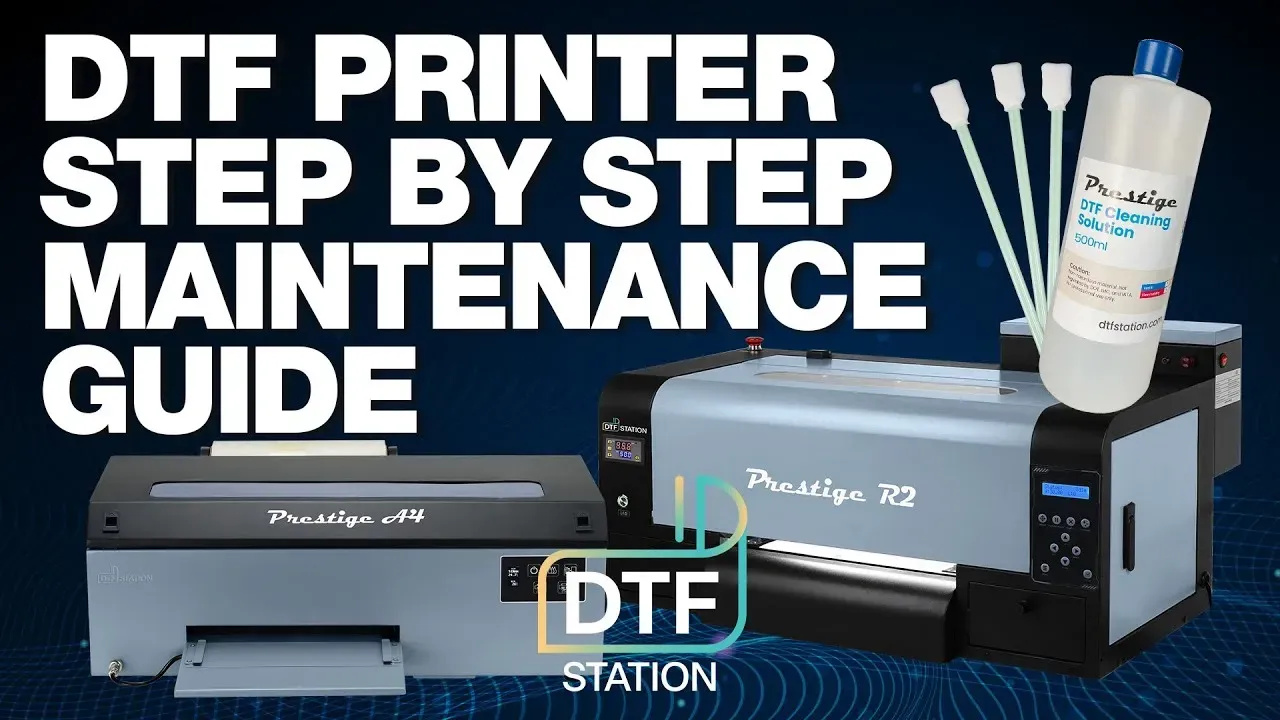 DTF transfer maintenance guide for equipment and tools