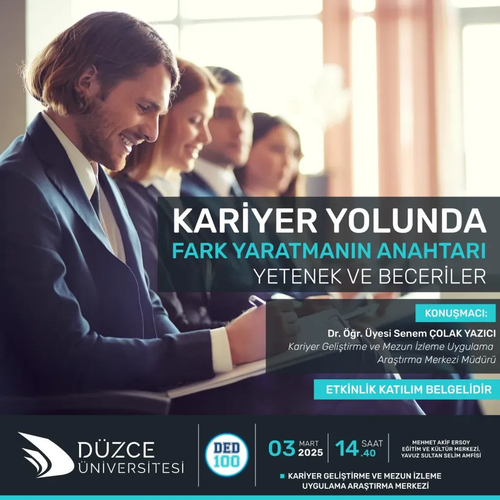 Kariyer Yolunda Eğitim İhtiyacı ve Gerekli Yetenekler
