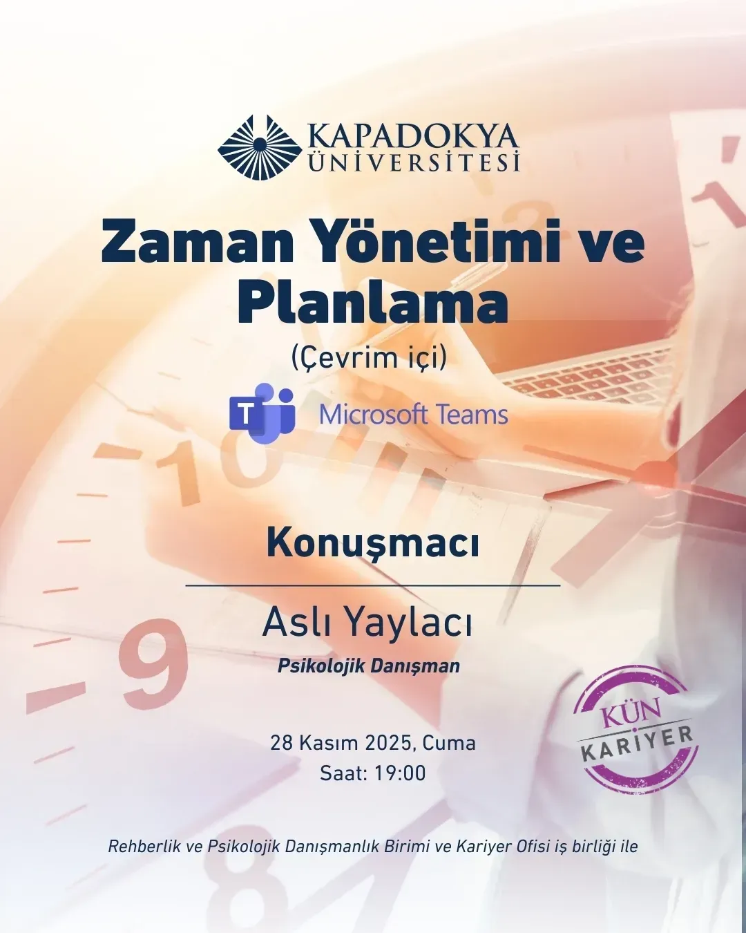 Zaman Yönetimi: Eğitim ve Kariyer Günlük Verim İçin Taktikler