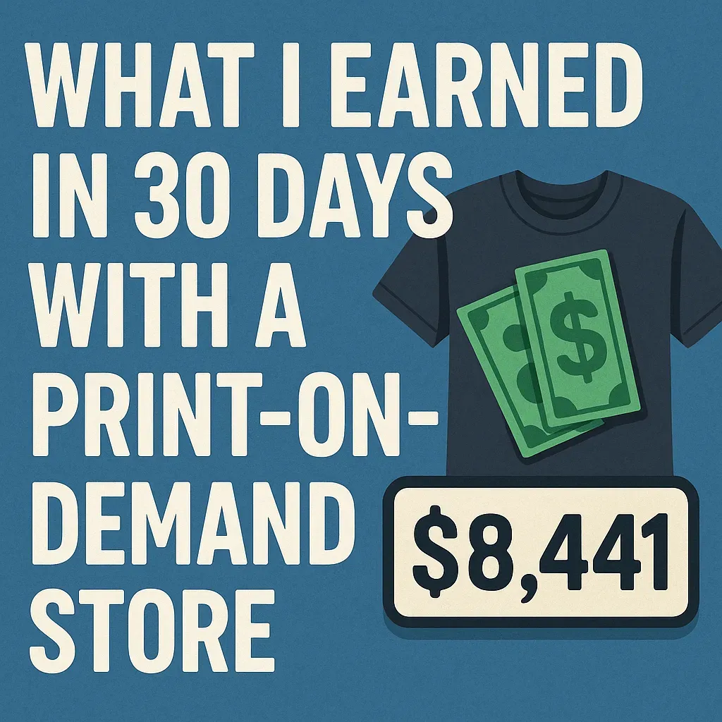 Start a Print on Demand Store in 30 Days: A Blueprint