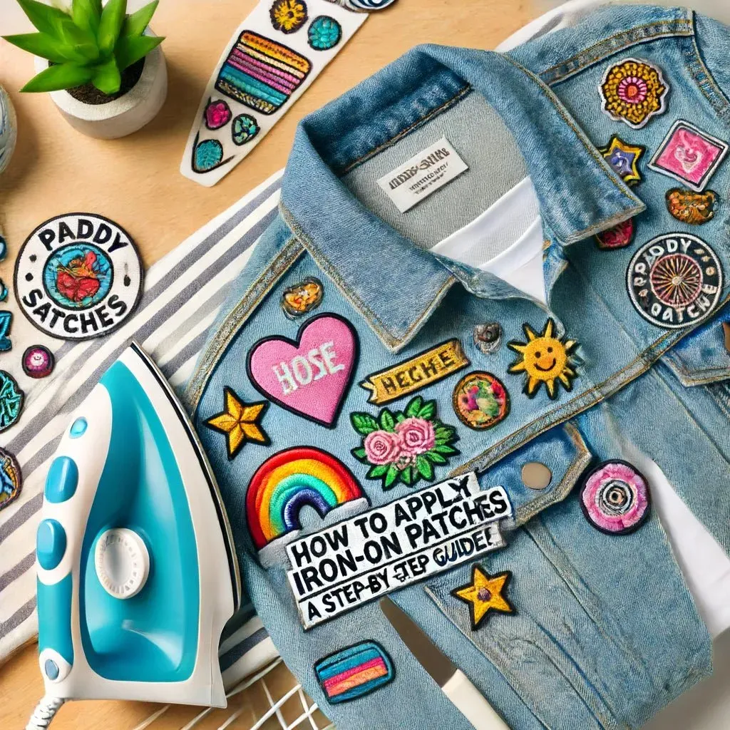 Iron-On Patches: Choosing Between Iron-On and Sew-On