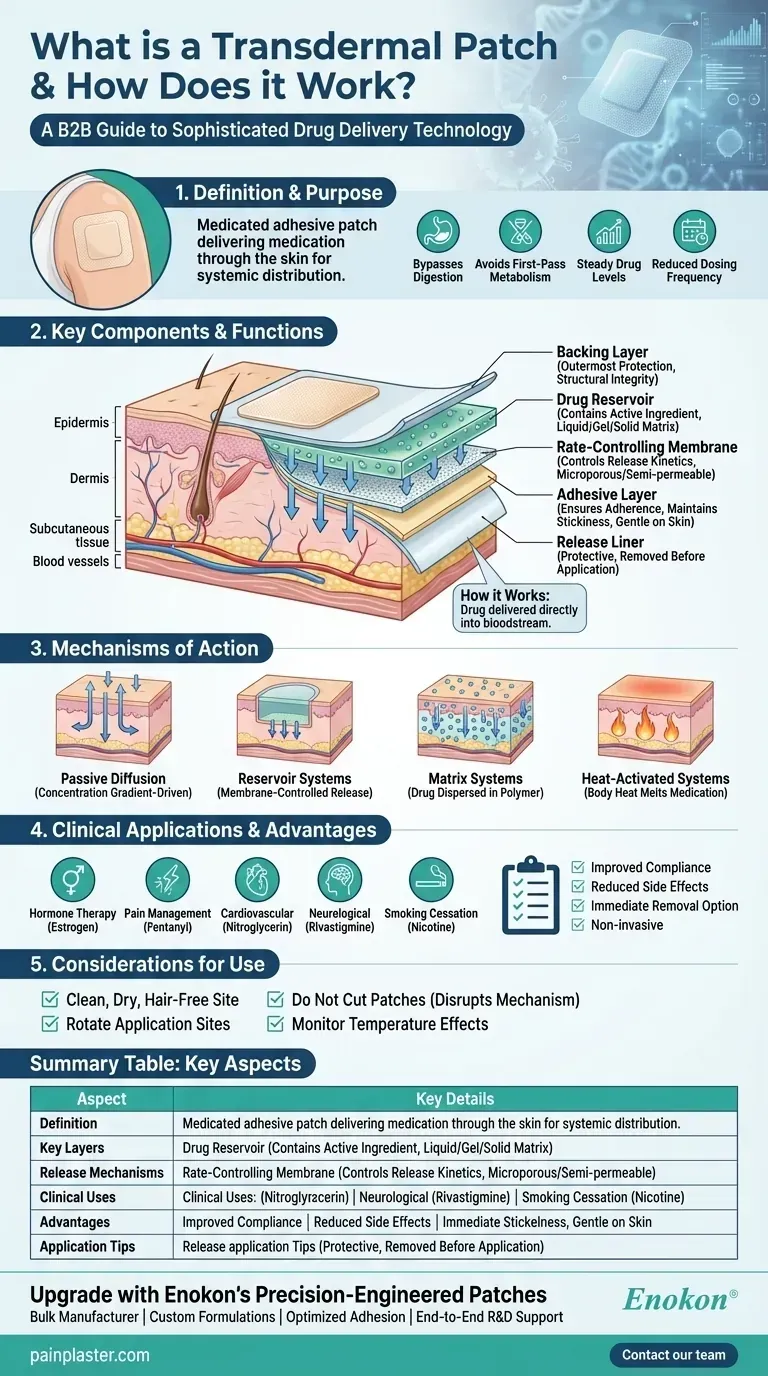 Transdermal Patches: Overview of Uses in Healthcare