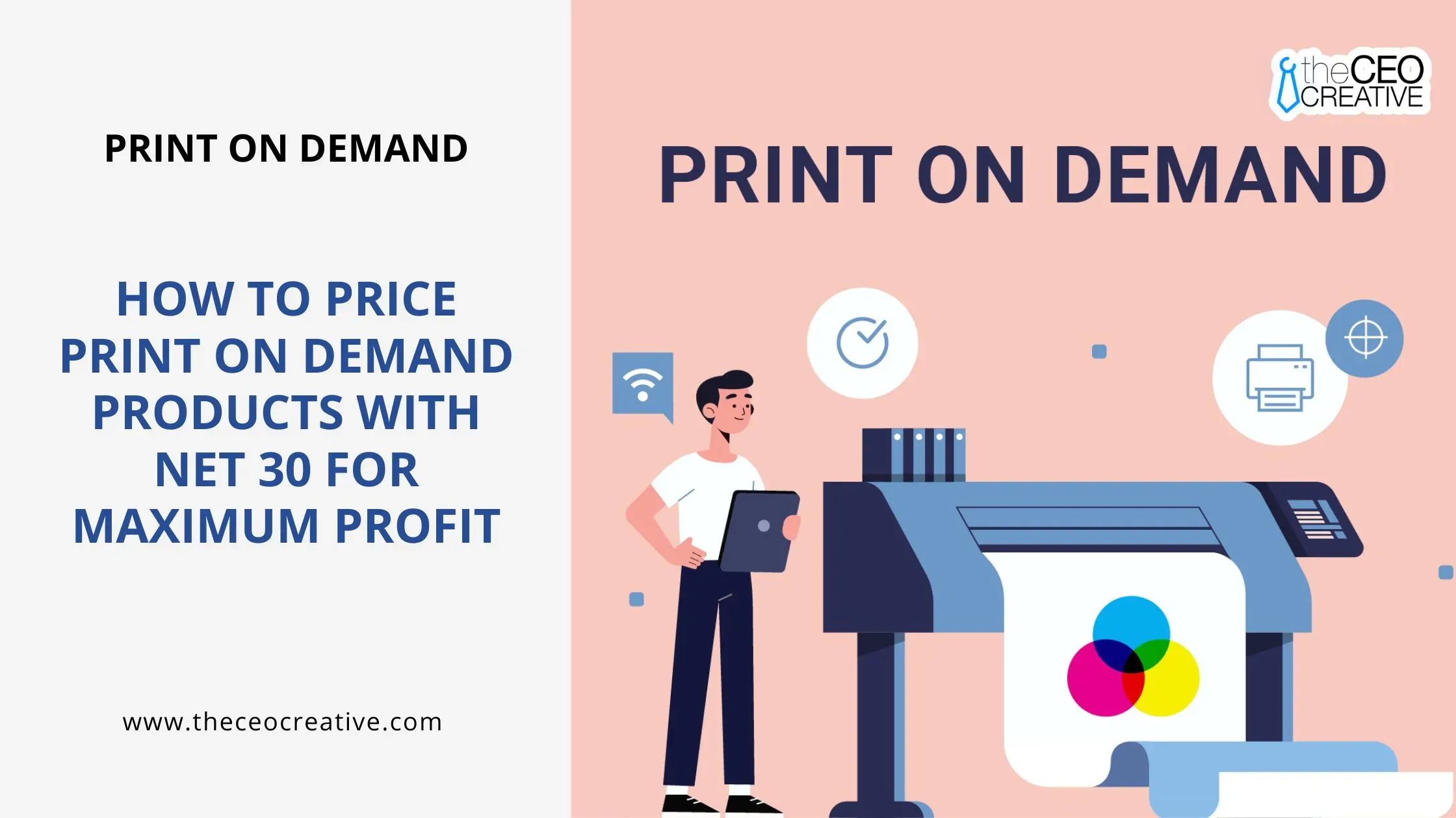 Pricing Print on Demand Products for Maximum Profit