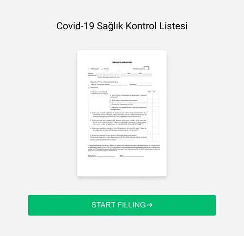 sağlık kontrol listesi: yılda bir kez basit kontroller