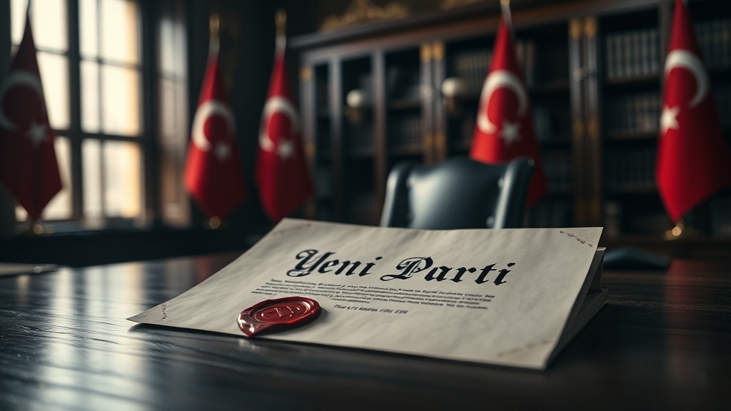TÜRKPATENT'te Sürpriz Başvuru: Yeni Parti Geliyor mu?