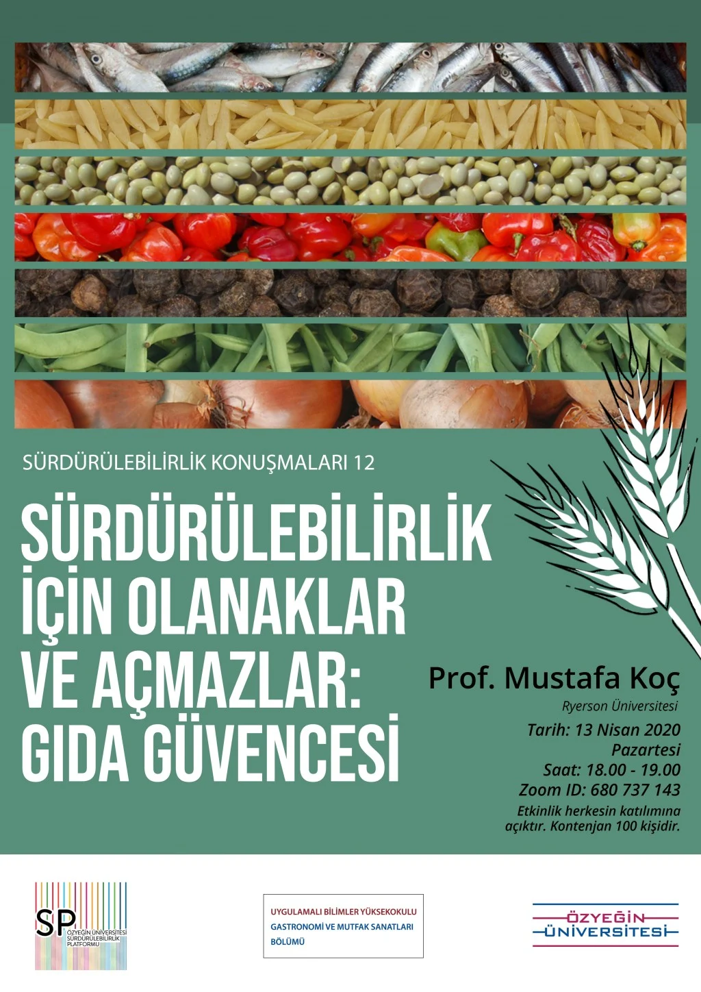 Dünya beslenme sorunu: Gıda Güvencesi ve Sürdürülebilirlik