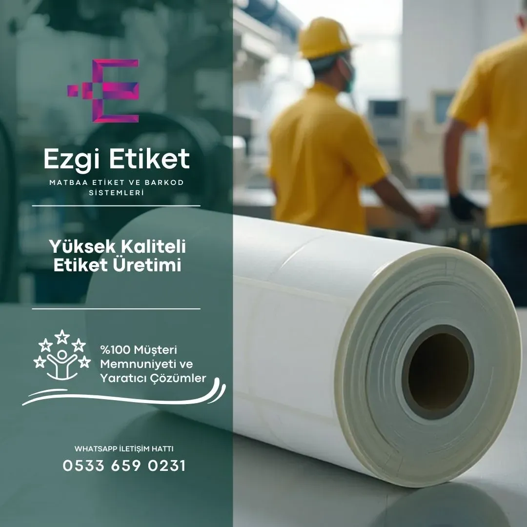PP etiket üretim süreci: Tasarım ve baskı ile kalite kontrol