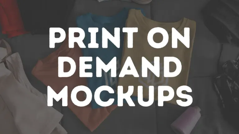 Print on Demand Mockups: Elevate Your Product Photos