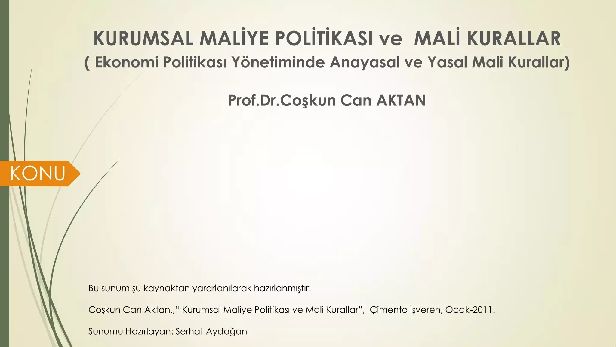 Maliye Politikası ve Ekonomi: Küçük İşletmelere Etkileri