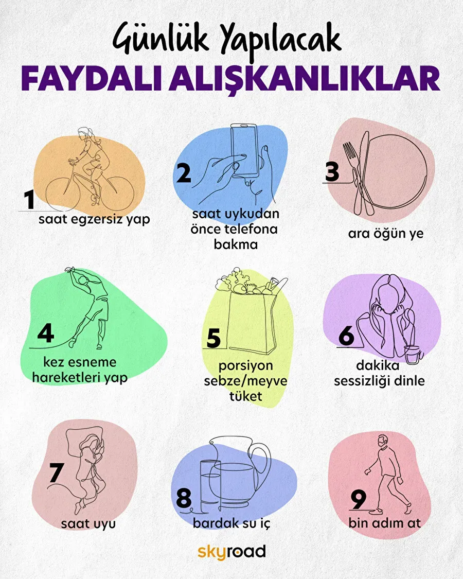 Sağlıklı yaşam için günlük alışkanlıklar: pratik ipuçları