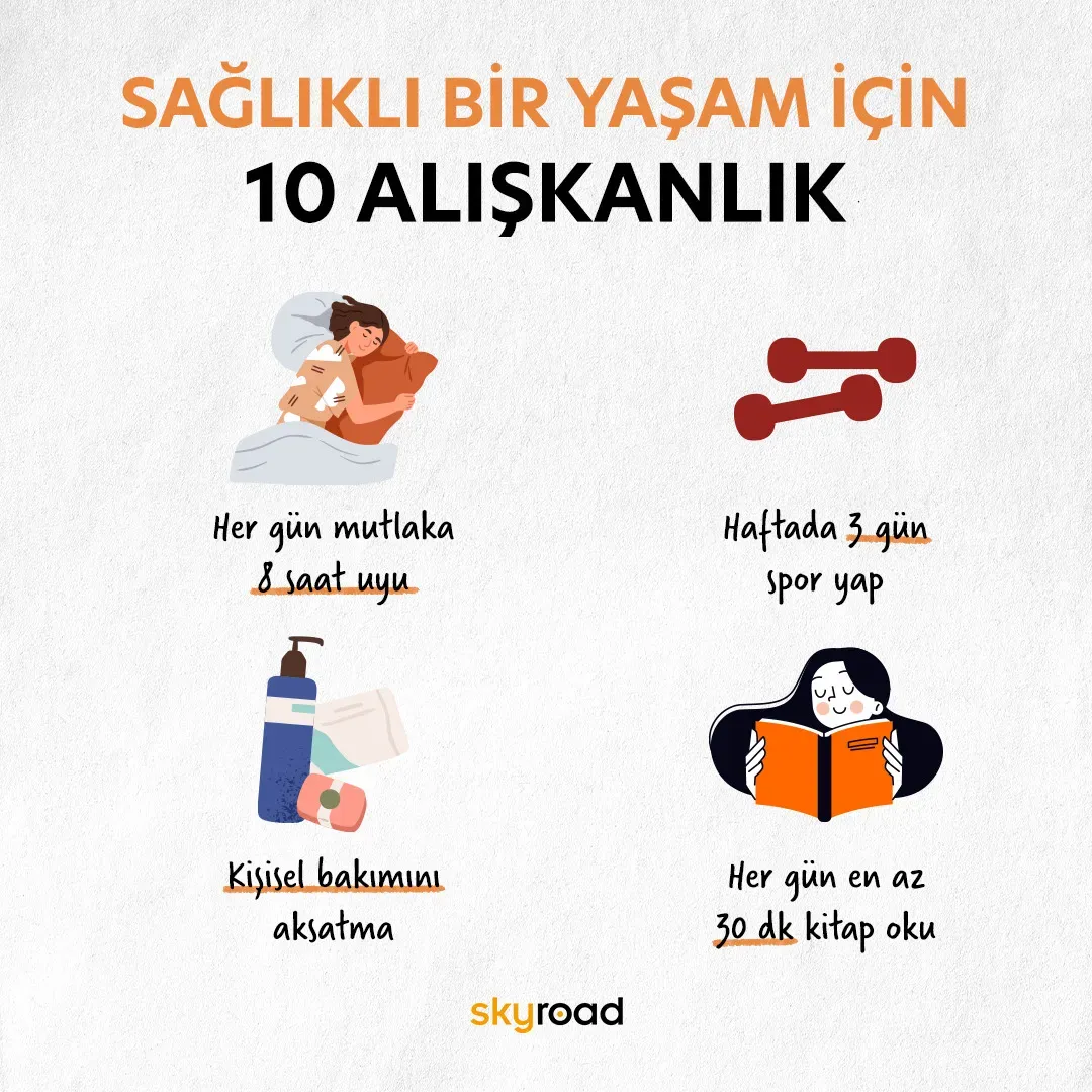 Sağlık için 10 Basit Günlük Alışkanlık: Hızlı İpuçları