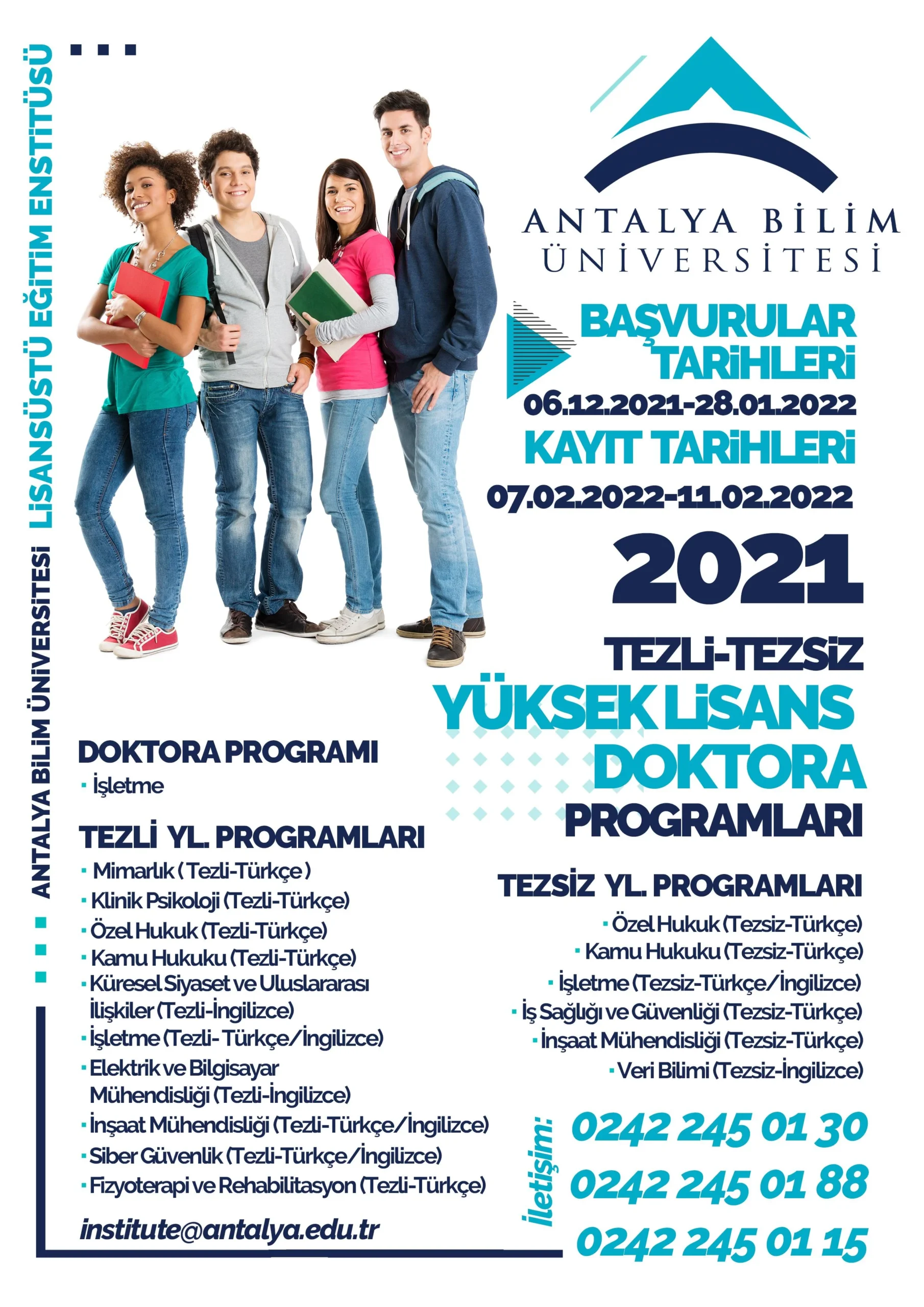 Lisansüstü Eğitim: Yüksek Lisans ve Doktora Programları