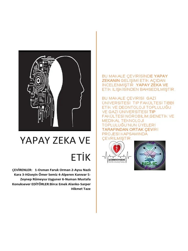 Yapay Zeka ve Etik: Karar Verme Süreçlerinde Ahlaki Dilemler