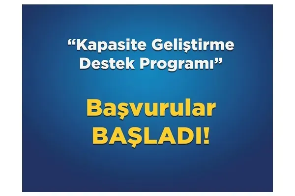 KOSGEB Kapasite Geliştirme Destek Programı Duyurusu