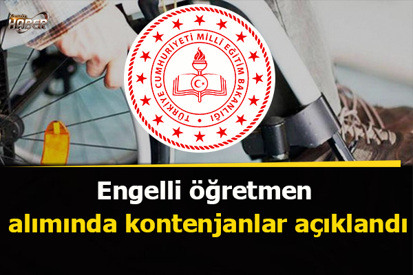 Öğretmen Atamalarında Kontenjanlar Açıklandı