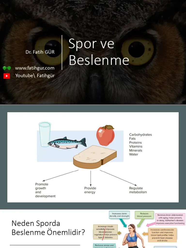 spor ve beslenme performans taktikleri: Başarıya giden yol