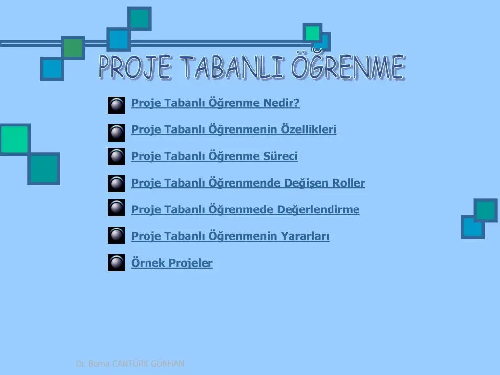 Proje Tabanlı Öğrenme ile Motivasyon ve Kalıcı Bilgi Artırımı