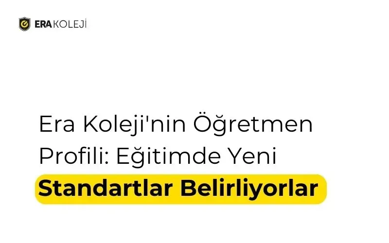 Eğitimde sürdürülebilir başarı için öğretmen profili