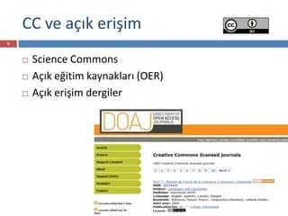 Açık Kaynaklar ve OER ile Erişimi Genişletme: Stratejiler