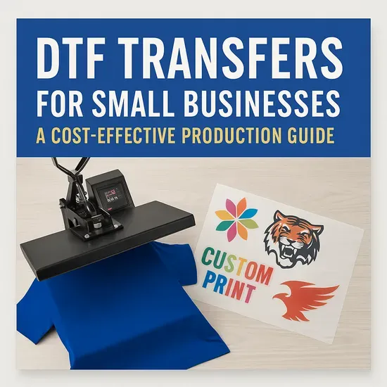 DTF Transfers for Small Businesses: Cost, Efficiency, ROI
