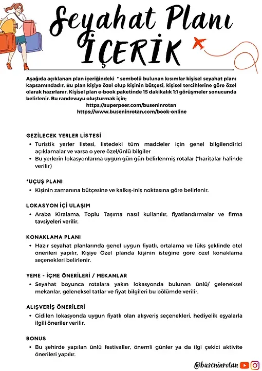 Seyahat Planı Oluşturmanın Altın Kuralları: 7 Adım