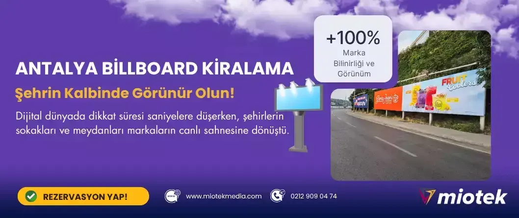 Antalya reklam fiyatları: Uygun Paketlerle Karşılaştırma