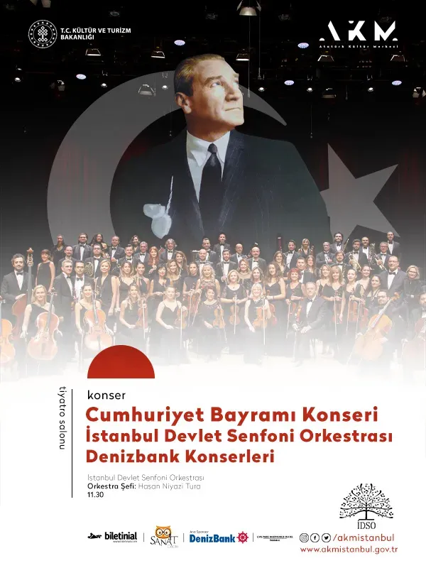İstanbul Devlet Senfoni Orkestrası konseri yarın akşam