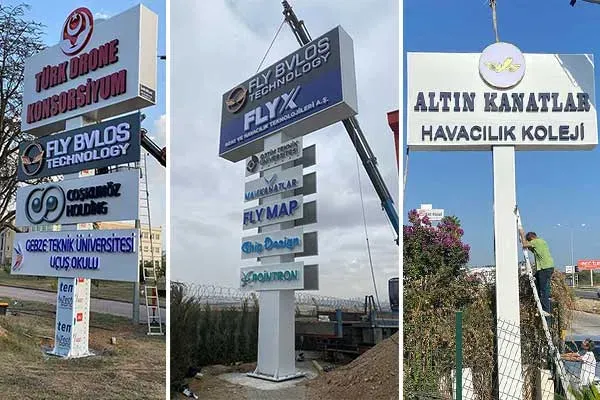 Antalya Reklam Tabela Çözümleri: PVC, Alüminyum ve Kompozit Malzeme Kullanımı